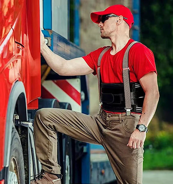 Back Brace for Lower Back Pain,Lumbar Support for Heavy Lifting Men Women,Breathable Waist Support Relief Sciatica,Herniated Dis